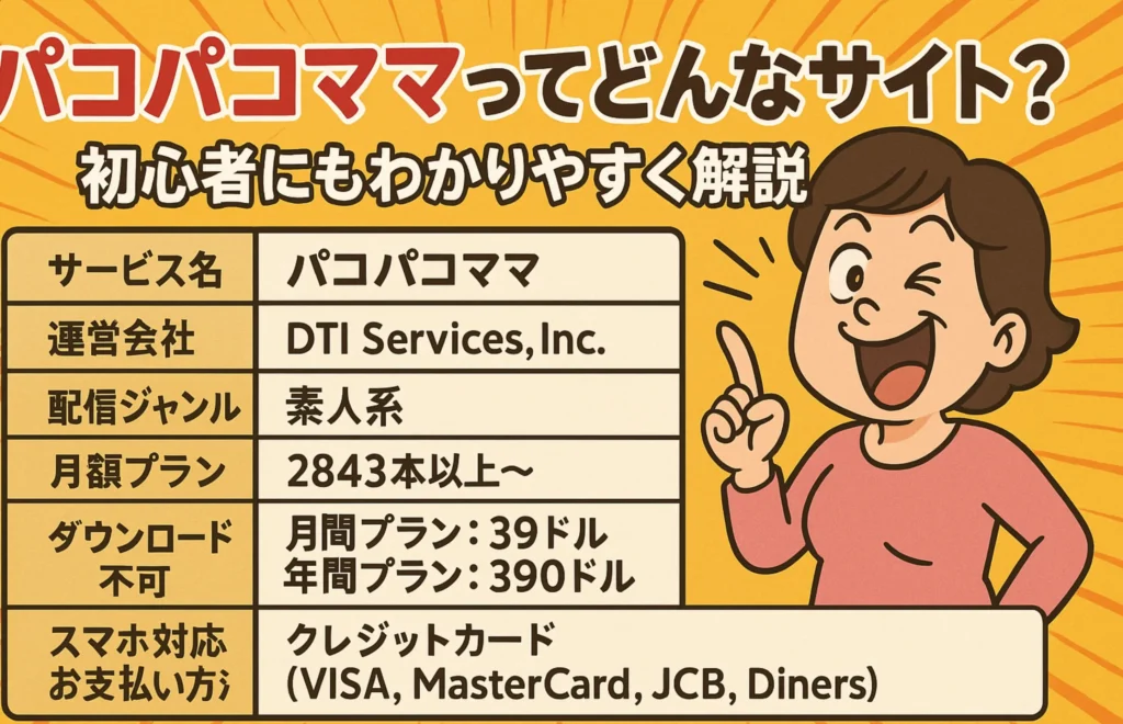 パコパコママ とは